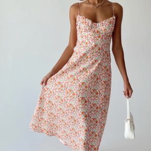 PRINCESS POLLY AMARA MIDI DRESS MULTI NWT